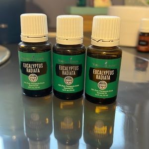 Lot of 3 new eucalyptus radiata essential oils 15 ml